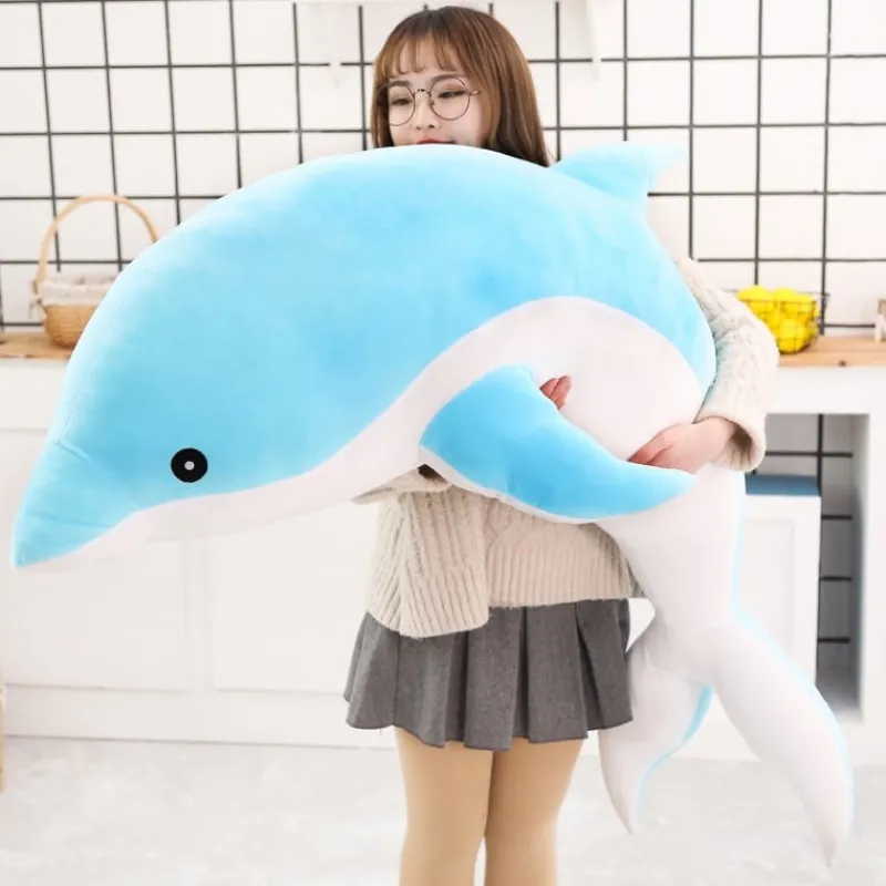 Kawaii Therapy Cute Stuffed Animals | Giant Stuffed Animals<Kawaii Dolphin Plush Jumbo Edition (100cm)
