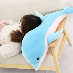 Kawaii Therapy Cute Stuffed Animals | Giant Stuffed Animals<Kawaii Dolphin Plush Jumbo Edition (100cm)