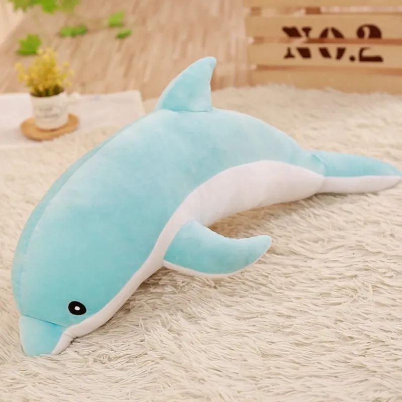Kawaii Therapy Cute Stuffed Animals | Giant Stuffed Animals<Kawaii Dolphin Plush Jumbo Edition (100cm)