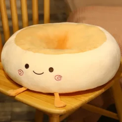 Kawaii Therapy Pillows | Bread<Kawaii Donut Bread Soft Seat Cushion