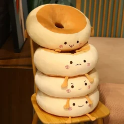 Kawaii Therapy Pillows | Bread<Kawaii Donut Bread Soft Seat Cushion