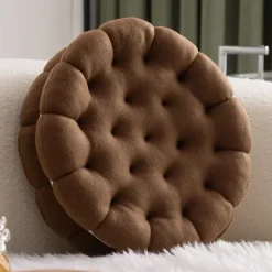 Kawaii Therapy Seat Cushions | Pillows<Kawaii Double Biscuit Seat Cushion – Limited Edition