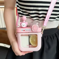 Kawaii Therapy Bottles<Kawaii Double Sided Animal Pastel Bottle – Limited Edition