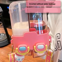 Kawaii Therapy Bottles<Kawaii Double Sided Animal Pastel Bottle (530ml) – Limited Edition