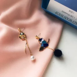 Kawaii Therapy Earrings<Kawaii Fairy Witch Pearl Earrings – Limited Edition