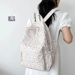 Kawaii Therapy School Backpacks | Korea Style Backpacks<Kawaii Floral Korean Style College Student Backpack
