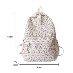 Kawaii Therapy School Backpacks | Korea Style Backpacks<Kawaii Floral Korean Style College Student Backpack