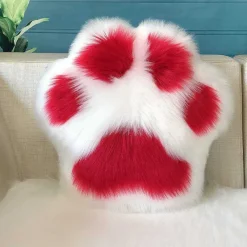 Kawaii Therapy Pillows | Cat<Kawaii Fluffy Cat Paw Seat Cushion – Special Edition