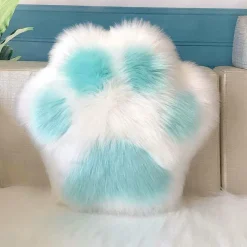 Kawaii Therapy Pillows | Cat<Kawaii Fluffy Cat Paw Seat Cushion – Special Edition
