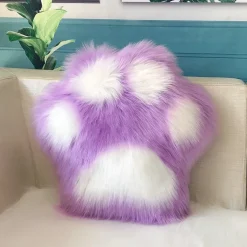 Kawaii Therapy Pillows | Cat<Kawaii Fluffy Cat Paw Seat Cushion – Special Edition