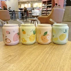 Kawaii Therapy Bottles<Kawaii Fruit Ceramic Cup – Special Edition