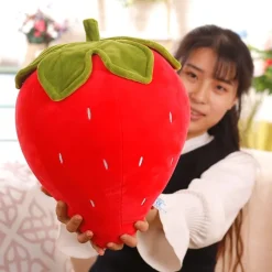 Kawaii Therapy Pillows | Fruit<Kawaii Fruit Series Strawberry Plush XL