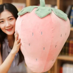 Kawaii Therapy Pillows | Fruit<Kawaii Fruit Series Strawberry Plush XL