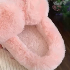 Kawaii Therapy Slippers<Kawaii Fuzzy Pig Comfy Winter Slippers – Limited Edition
