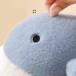 Kawaii Therapy Slippers<Kawaii Fuzzy Shark Cloud Slides – Limited Edition