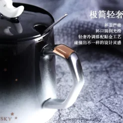 Kawaii Therapy Bottles<Kawaii Galaxy Moon Ceramic Cup – Limited Edition