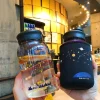 Kawaii Therapy Bottles<Kawaii Galaxy Stars Glass Bottle (600ml)