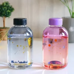 Kawaii Therapy Bottles<Kawaii Galaxy Stars Glass Bottle (600ml)
