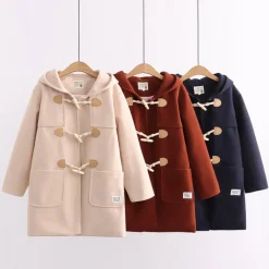 Kawaii Therapy Clothing<Kawaii Harajuku Button Winter Coat – Special Edition