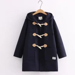 Kawaii Therapy Clothing<Kawaii Harajuku Button Winter Coat – Special Edition