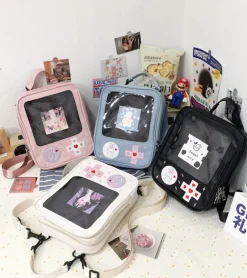 Kawaii Therapy Mini Bags | Ita Bags<Kawaii Harajuku Game Controller Ita Style Bag