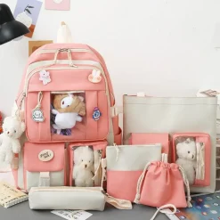 Kawaii Therapy School Backpacks | Preppy Backpacks<Kawaii Harajuku Ita Style School Backpack (5pcs) – Limited Edition