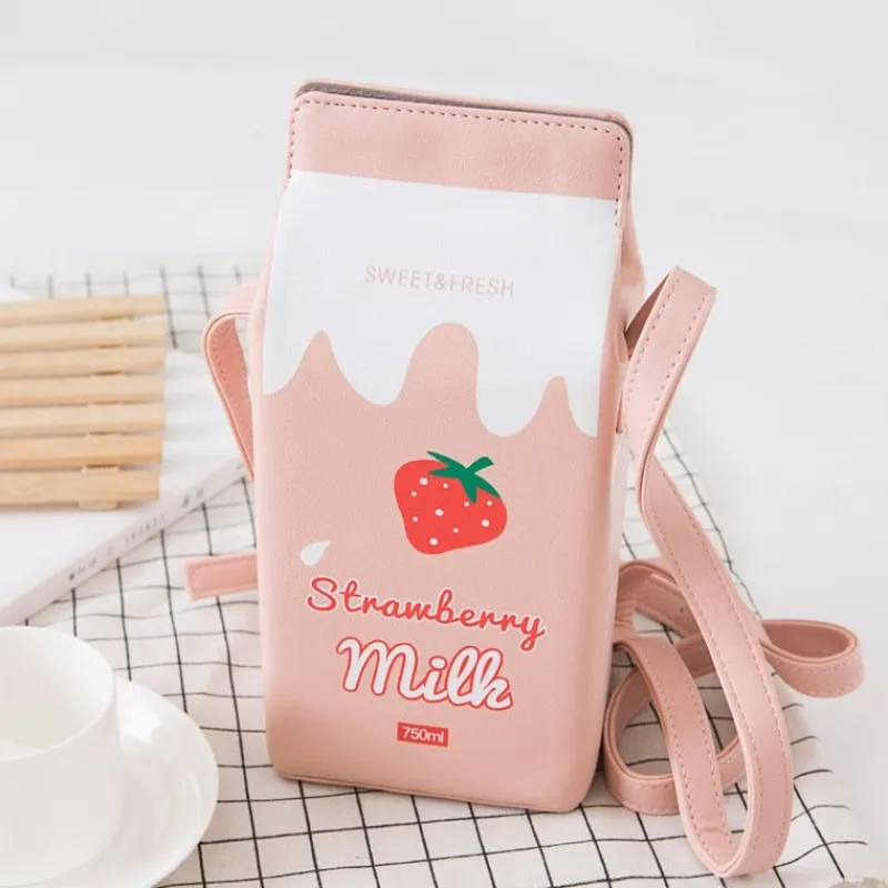 Kawaii Therapy Tote Bags | Japanese Style Backpacks<Kawaii Harajuku Milk Bag – Limited Edition