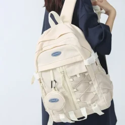 Kawaii Therapy School Backpacks | Preppy Backpacks<Kawaii Harajuku Multipocket Lace Backpack – Limited Edition