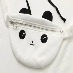 Kawaii Therapy Clothing<Kawaii Harajuku Panda Style Hoodie – Limited Edition