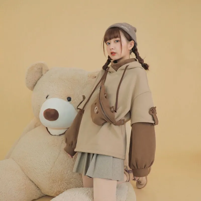 Kawaii Therapy Clothing<Kawaii Harajuku Style Bear Hoodie – Special Edition