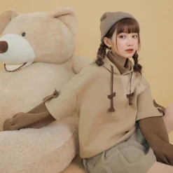 Kawaii Therapy Clothing<Kawaii Harajuku Style Bear Hoodie – Special Edition