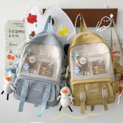 Kawaii Therapy School Backpacks | Japanese Style Backpacks<Kawaii Harajuku Style Canvas School Backpack