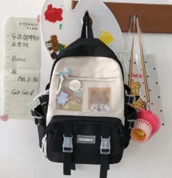 Kawaii Therapy School Backpacks | Japanese Style Backpacks<Kawaii Harajuku Style Canvas School Backpack