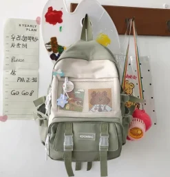 Kawaii Therapy School Backpacks | Japanese Style Backpacks<Kawaii Harajuku Style Canvas School Backpack