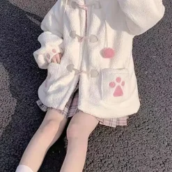 Kawaii Therapy Clothing<Kawaii Harajuku Style Cat Paw Winter Coat – Limited Edition