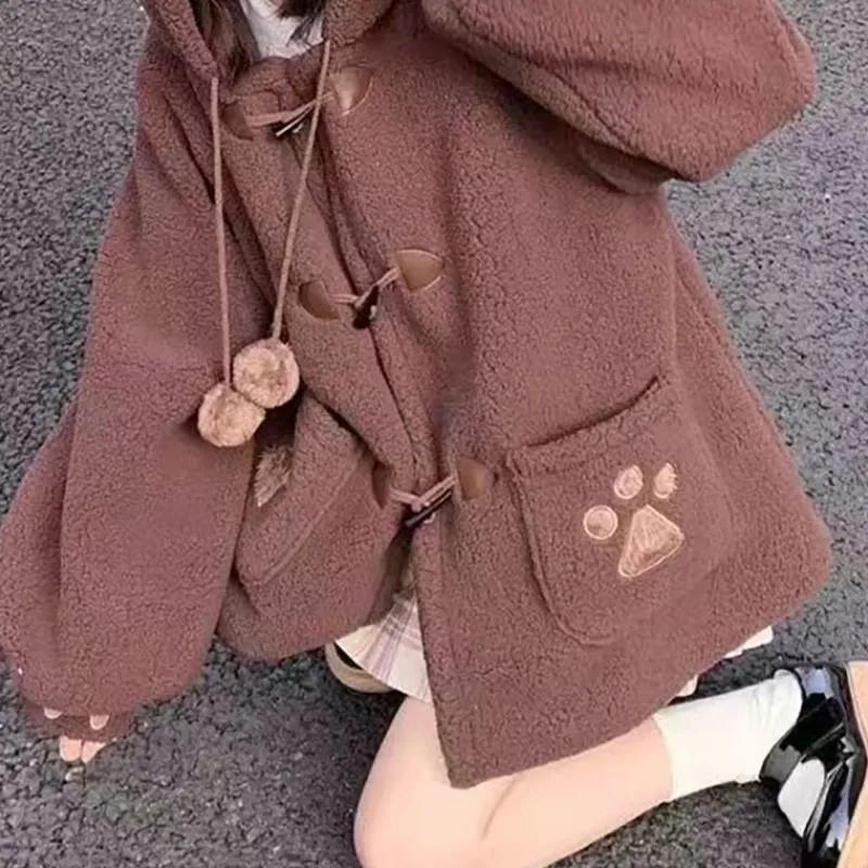 Kawaii Therapy Clothing<Kawaii Harajuku Style Cat Paw Winter Coat – Limited Edition