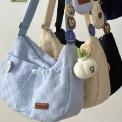 Kawaii Therapy Shoulder Bags | Japanese Style Backpacks<Kawaii Harajuku Style College Crossbody Bag – Limited Edition