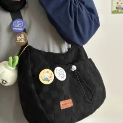Kawaii Therapy Shoulder Bags | Japanese Style Backpacks<Kawaii Harajuku Style College Crossbody Bag – Limited Edition