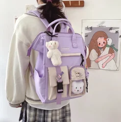Kawaii Therapy School Backpacks | Preppy Backpacks<Kawaii Harajuku Style Preppy College Backpack – Limited Edition