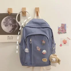Kawaii Therapy School Backpacks | Preppy Backpacks<Kawaii Harajuku Zipper Style Backpack – Limited Edition