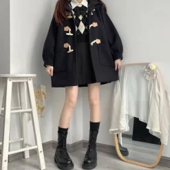 Kawaii Therapy Clothing<Kawaii Japanese Autumn Style Harajuku Coat – Limited Edition