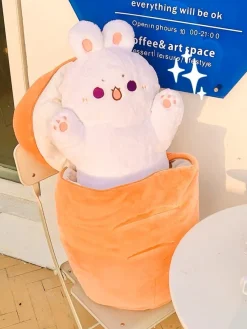 Kawaii Therapy Giant Stuffed Animals | Cat<Kawaii Japanese Cat Fish Taiyaki Plush – Jumbo Edition