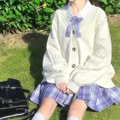 Kawaii Therapy Clothing<Kawaii Japanese College Style Harajuku Cardigan