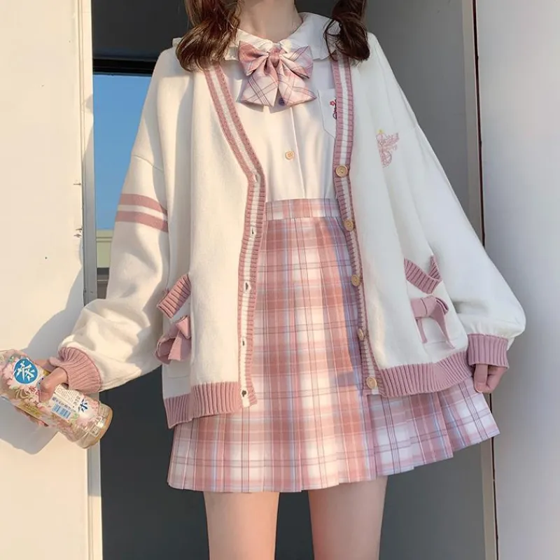 Kawaii Therapy Clothing<Kawaii Japanese Harajuku Style Knitted Cardigan – Limited Edition