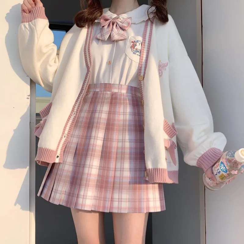 Kawaii Therapy Clothing<Kawaii Japanese Harajuku Style Knitted Cardigan – Limited Edition