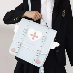 Kawaii Therapy Preppy Backpacks | Japanese Style Backpacks<Kawaii Japanese Style Angel Wings Backpack – Special Edition
