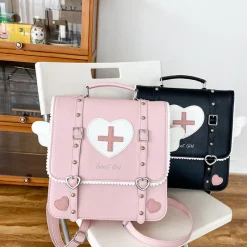 Kawaii Therapy Preppy Backpacks | Japanese Style Backpacks<Kawaii Japanese Style Angel Wings Backpack – Special Edition
