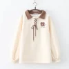 Kawaii Therapy Clothing<Kawaii Japanese Style Bear Collar Sweater – Limited Edition