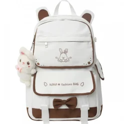 Kawaii Therapy School Backpacks | Preppy Backpacks<Kawaii Japanese Style Bunny Ears Pastel Backpack