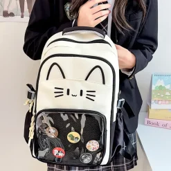 Kawaii Therapy Japanese Style Backpacks | Ita Bags<Kawaii Japanese Style Cat Ita Backpack – Limited Edition